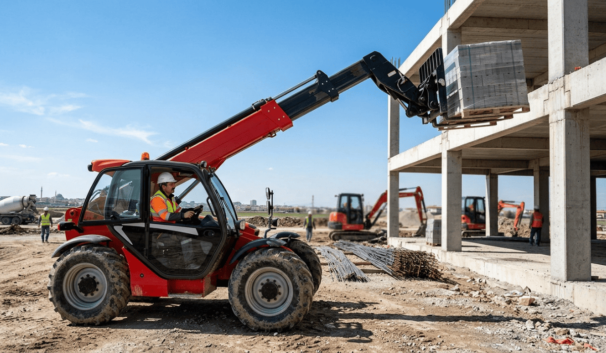 Operatörlü Manitou Kiralama