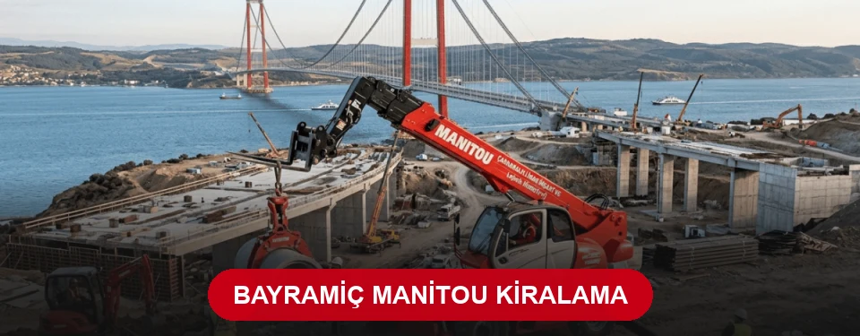 Bayramiç Telehandler Kiralama