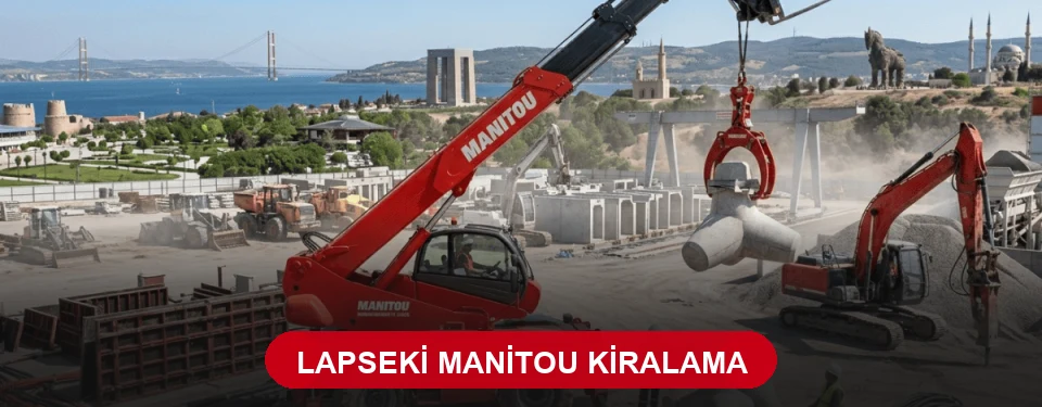 Lapseki Telehandler Kiralama