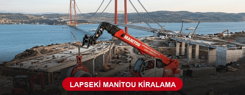 Lapseki Manitou Kiralama